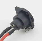 Elektrikli Bisiklet RCA Şarj Soketi, Korumalı Kapaklı