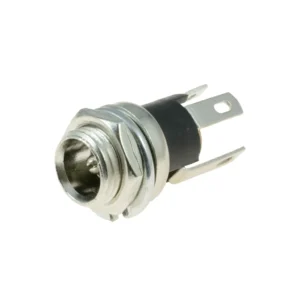 IC-258A DC Jak, Üstten Somunlu, 2.1mm, Ø8mm