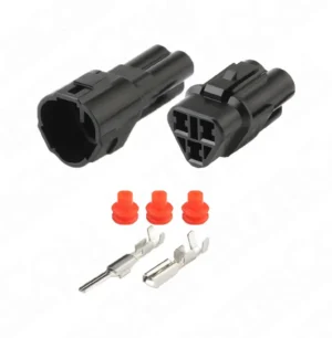 IC-266P Su Geçirmez Oto Konnektör, 3 Pim