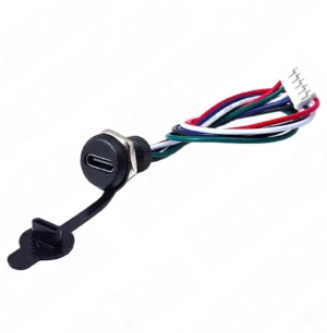 IC-266T-2 Pano Tip Type-C Şase Dişi 5P Şarj + Data