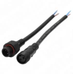 IC-266K 2 Pin Kablolu IP67 Konnektör Takımı