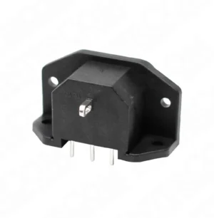 IC-212C C14 Power Soket Erkek Kulaklı 90° PCB