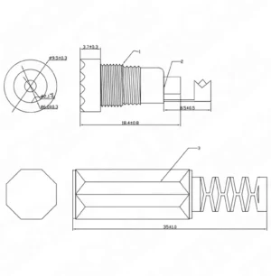 IC-254 DC Jak 2.1mm Seyyar