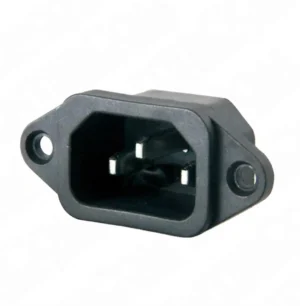 IC-212-S C14 Power Soket Erkek Kulaklı - UL Sertifikalı