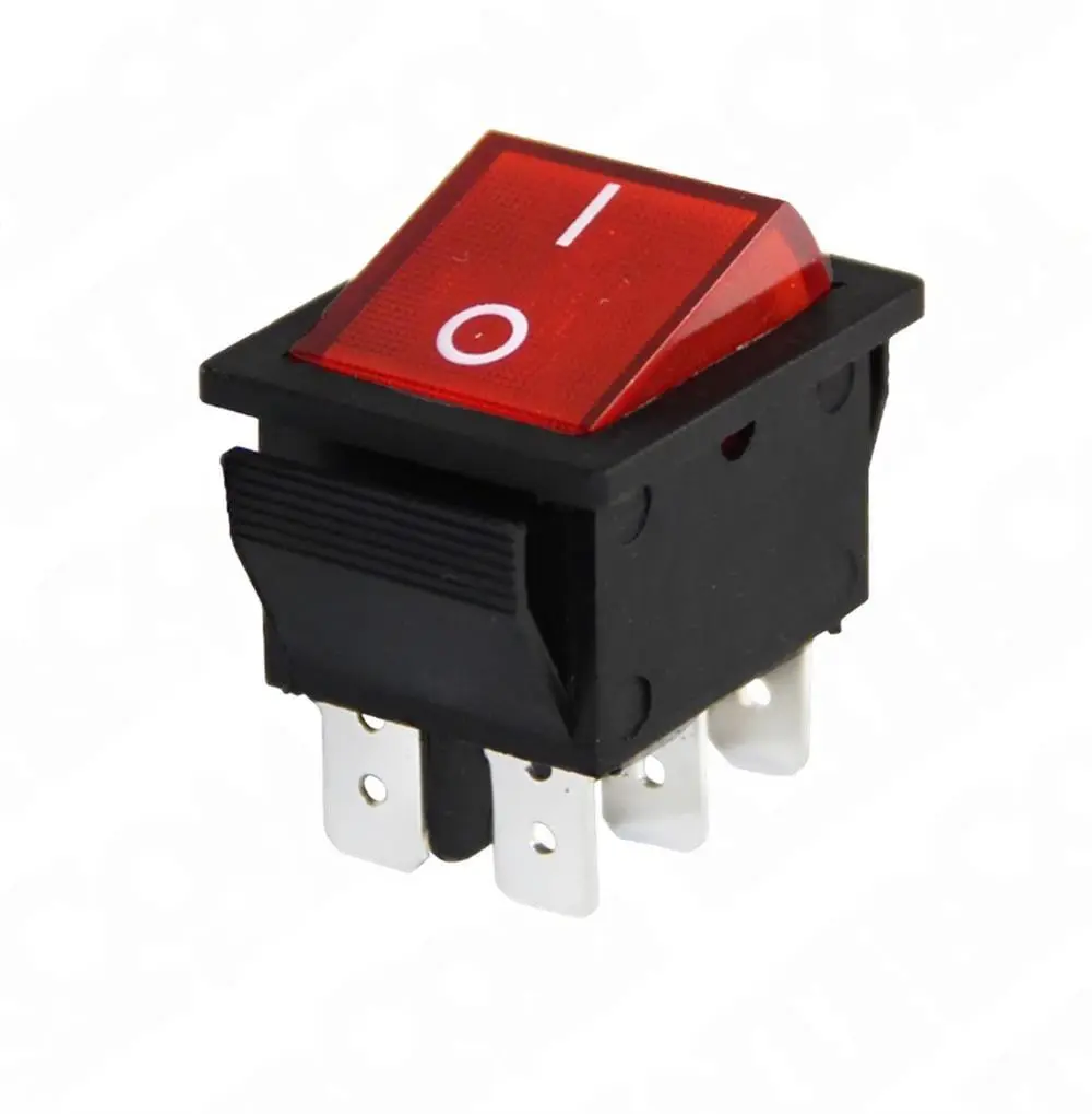 IC-104A Geniş Işıklı Anahtar 6P ON-OFF