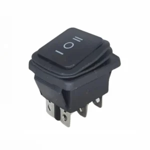 IC-108W Geniş Işıksız Anahtar ON-OFF-ON 6P Körüklü