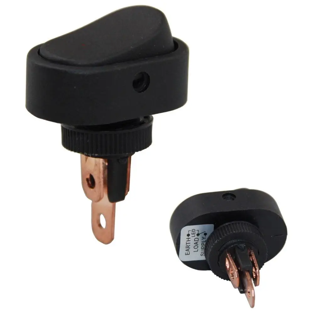 IC-132A-2 12 Volt DC 20 Amper Anahtar ON-OFF Işıklı (ASW-20D-2)