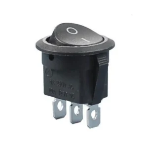 IC-133-3 Yuvarlak Işıksız Anahtar ON-OFF 3P