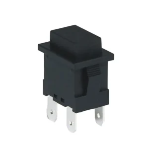 IC-180H-1 Basmalı Kare Süpürge Anahtarı 4P Siyah