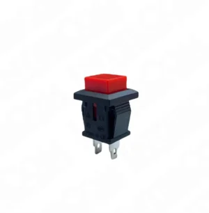 IC-180K-0 Kare Buton Kırmızı Yaylı Ters (PBS1-13)