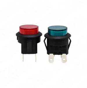 IC-180M 22mm Plastik Anahtar 12V 4P