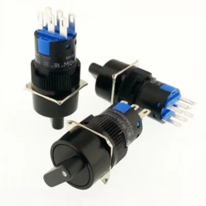 LAS1-AY-22X-21 16mm Mandal Buton OFF-ON 2NO2NC