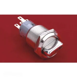 NO94 LAS1-AGQ-22X-31 19mm Metal Mandal Buton ON-OFF-ON IP65