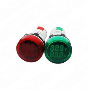 AD22-22VA 22mm Dijital Volt-Ampermetre