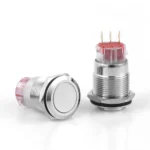 D65 19mm Metal Kalıcı Buton Işıksız