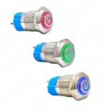 E12AT 12mm Power Simgeli Kalıcılı 12-24V