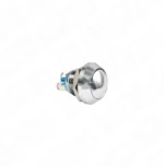 E81 12mm Metal Işıksız Yaylı Buton Bombe 1NO IP67