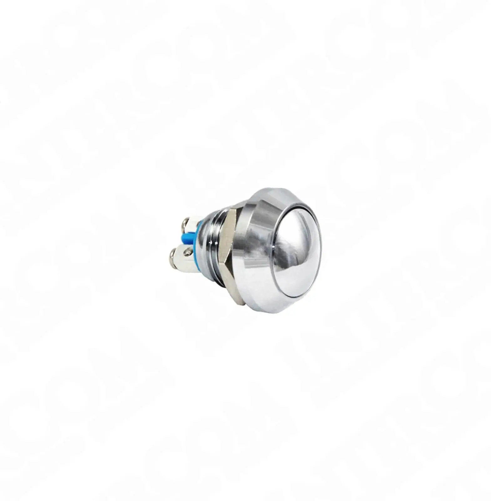 E81 12mm Metal Işıksız Yaylı Buton Bombe 1NO IP67