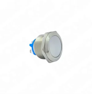 E89 22mm Metal Buton Yaylı Düz Kafa 1NO