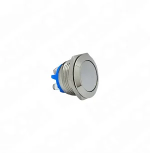 E98 19mm Metal Buton Yaylı Düz Kafa 1NO