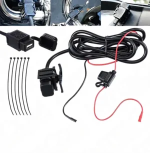 IC266F-2 Motosiklet USB Şarj Seti