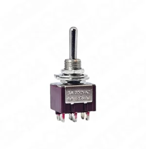 IC-145A Toggle Switch ON-OFF-ON (Kaliteli) Ø6mm MTS-203