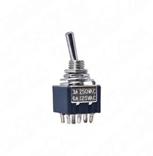 IC-146 Toggle Switch Yaylı OFF-MOM Ø6mm MTS-212