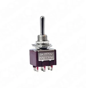IC-148 Toggle Switch Yaylı MOM-OFF-MOM (Kaliteli) Ø6mm MTS-223