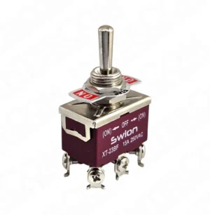 IC-160S SWION Toggle Switch 15AMP 6P MOM-OFF-MOM Ø12mm XT-23BF