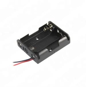 IC-233-2 Pil Yuvası 3'lü Yan Yana (AA)