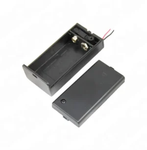 IC-233D 9Volt Pil Kutusu Kapaklı Switchli