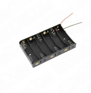 IC-234B Pil Yuvası 6'lı Yan Yana (AA)