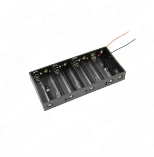 IC-234C Pil Yuvası 8'li Yan Yana (AA)