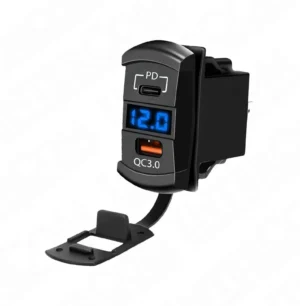 IC-266D-4 Marin Tip Voltmetreli 2li USB 3.0 + Type-C