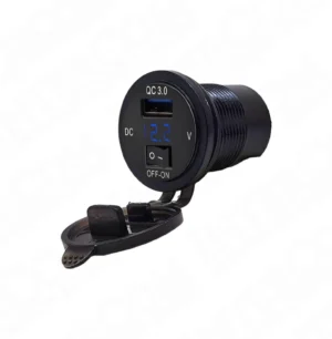 IC-266D-7 Pano Tip Voltmetreli USB 3.0 Anahtarlı