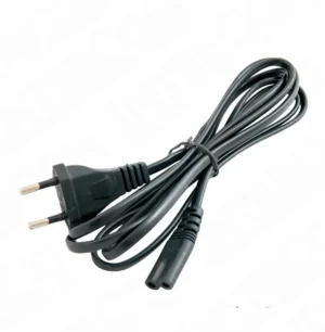 IC-267 AC Teyp Kablosu (Euro Fişli - C7 Soketli, Siyah)