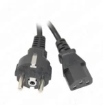 IC-268 Power Kablo, Düz Erkek - Düz Dişi