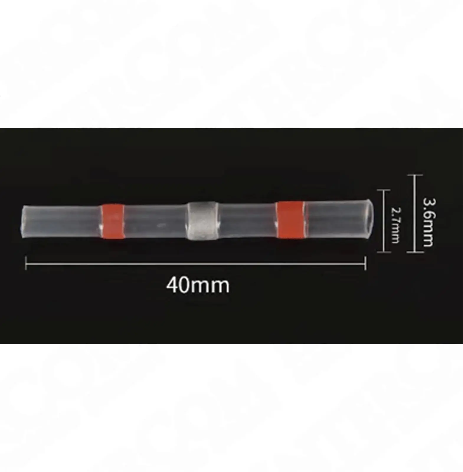 IC-274S-21 Lehimli Makaron, 0.50-1.50mm² Kablo İçin - Görsel 2