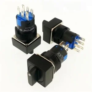 LAS1-AF-22X-31 16mm Mandal Buton ON-OFF-ON 2NO2NC
