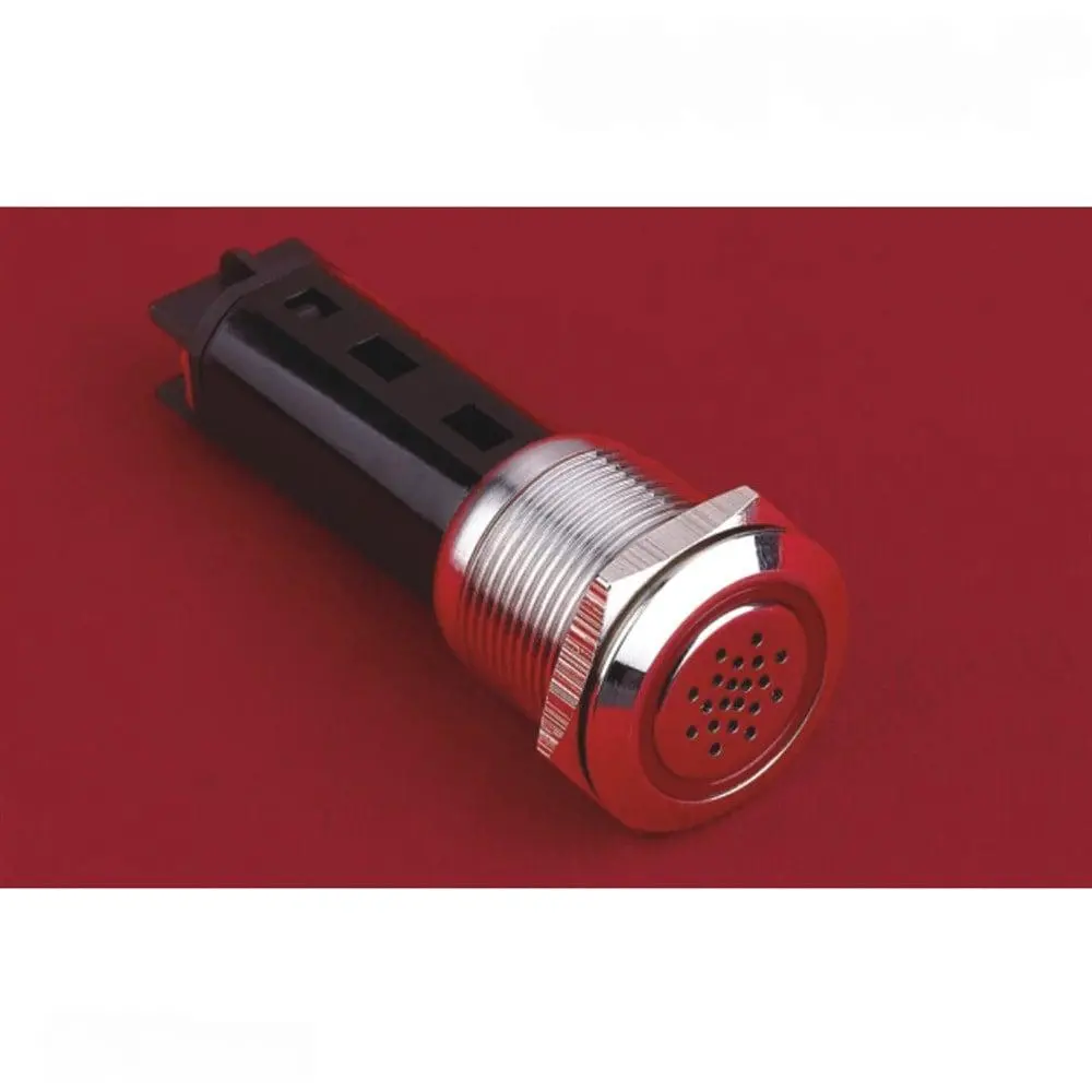 LAS1-AGQ-SM 19mm Metal LED'li Buzzer IP50