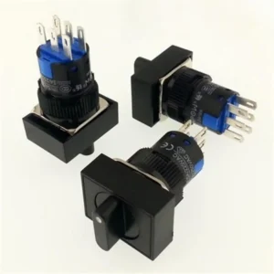 LAS1-AJ-22X-31 16mm Mandal Buton ON-OFF-ON 2NO2NC