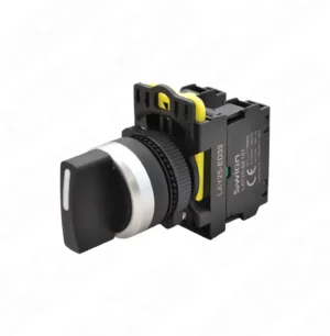 LAY25-ED33 22mm Mandal Buton 1-0-2 Kalıcı 2NO