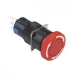 SY-11TS 16mm 1NO/1NC 3Bacak Acil-Stop Bas-Çevir