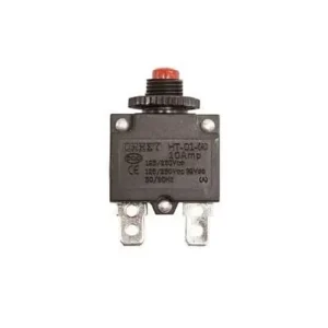 HT-01-A 6A Aşırı Akım Koruyucu Devre Kesici Sigorta - Kırmızı