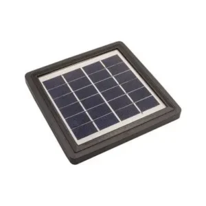 6V 250mA Su Geçirmez Kasalı Solar Panel 125x125x18mm