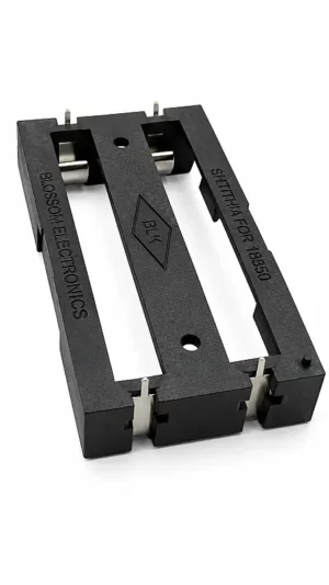 18650 İkili PCB Montaj Pil Yuvası 4 Pin