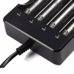 18650 Li-ion Pil Şarj Cihazı 4'lü Prizden
