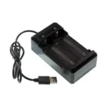 18650-22650-26650 Li-ion Pil Şarj Cihazı 2'li USB