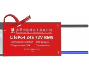 24S 60A Balanslı LiFePO4 BMS NTC'li