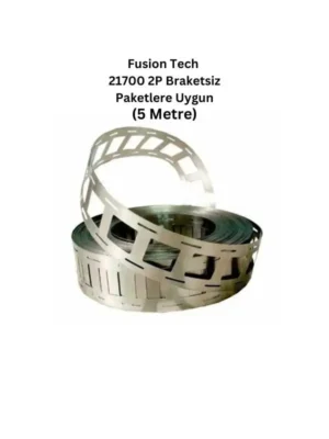 2P Nikel Kaplama 21700 Pil Punta Şerit Braketsiz Paketlere Uygun 0,15 mm Kalınlık 1 Metre Boy